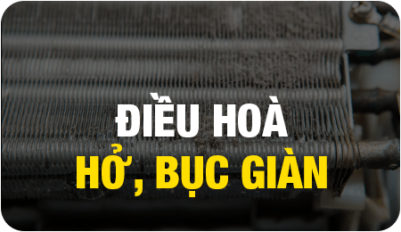 Sửa điều hoà bục giàn