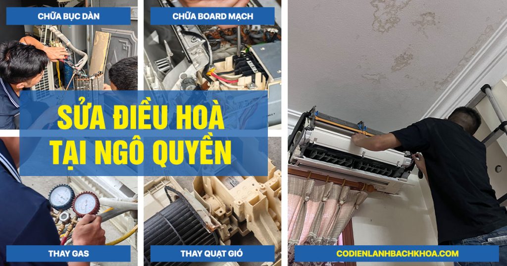 Dịch vụ sửa điều hoà tại Ngô Quyền