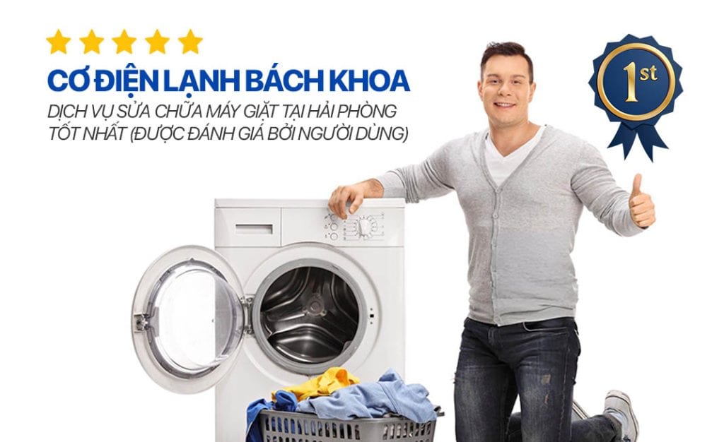 dịch vụ sửa máy giặt được đánh giá cao bởi người dùng