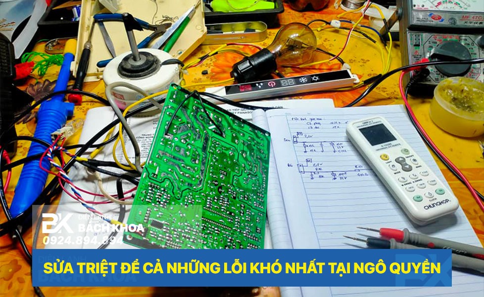 Sửa điều hoà tại hồng bàng triệt để, không tái lỗi