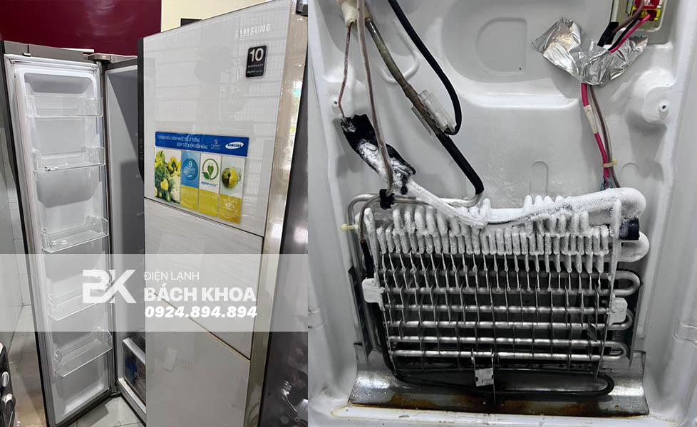 nhận sửa tủ lạnh dân dụng , side by side, công nghiệp, tủ cấp đông