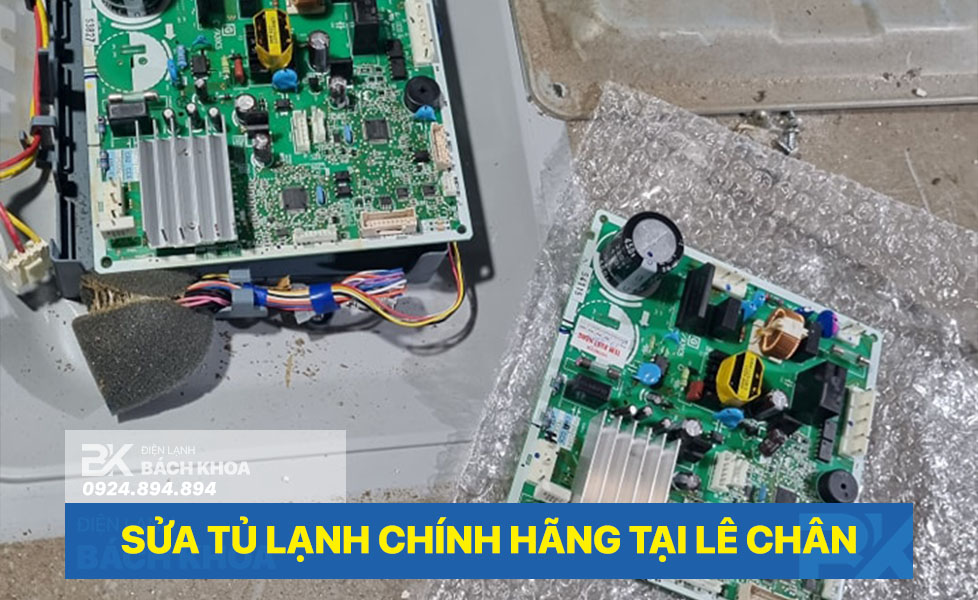 Nhận sửa tủ lạnh cháy board
