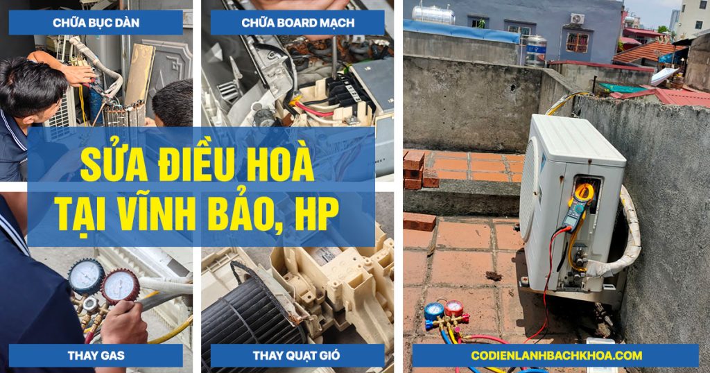 Sửa điều hoà tại Vĩnh Bảo