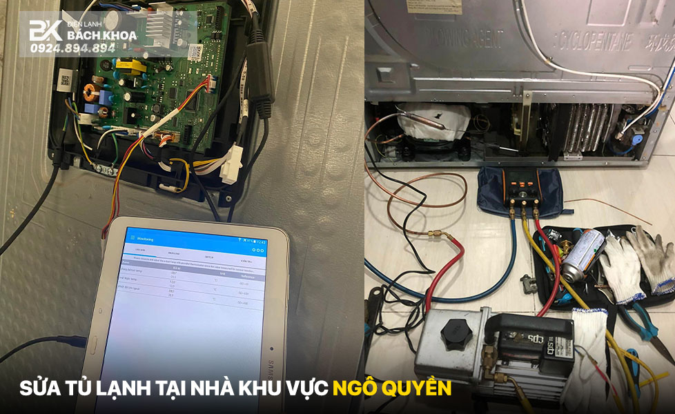 Dịch vụ sửa chữa tủ lạnh chuyên nghiệp tại Ngô Quyền, Hải Phòng