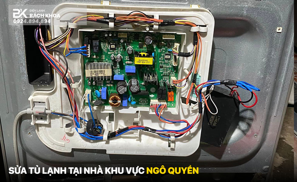 Sửa tủ lạnh hỏng board tại Ngô Quyền