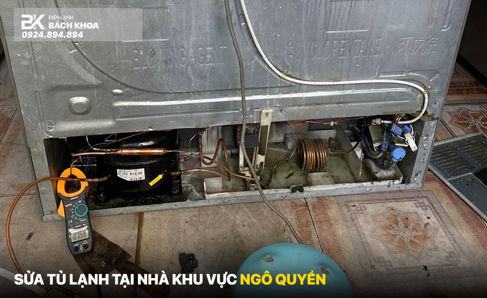 Cơ điện lạnh bách khoa chuyên sửa chữa tủ lạnh tại hải phòng