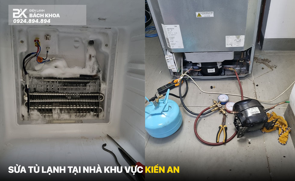 Vệ sinh, bảo dưỡng tủ lạnh tại Kiến An