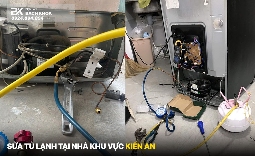 Sửa tủ lạnh tại Kiến An