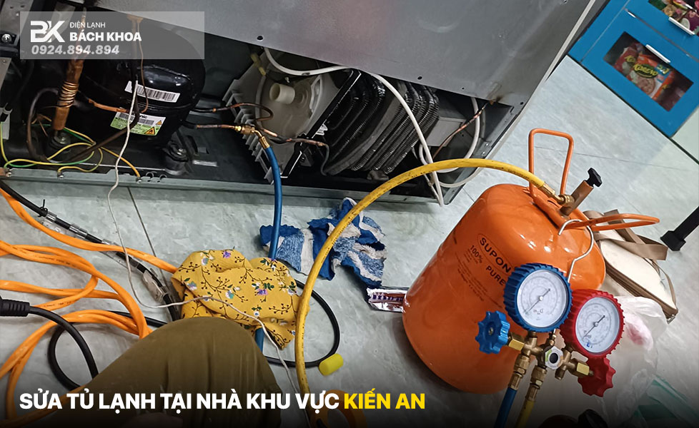 Bảo hành từ 3 - 6 tháng khi sửa tủ lạnh tại kiến an