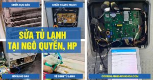 Sửa tủ lạnh tại Ngô Quyền
