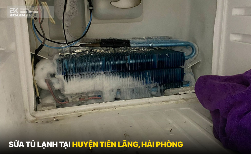 Sửa tủ lạnh không xả tuyết tự động