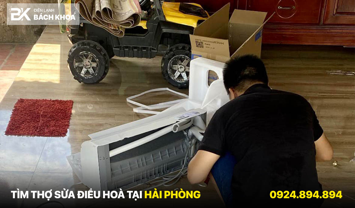 tìm thợ sửa điều hoà tại Hải Phòng