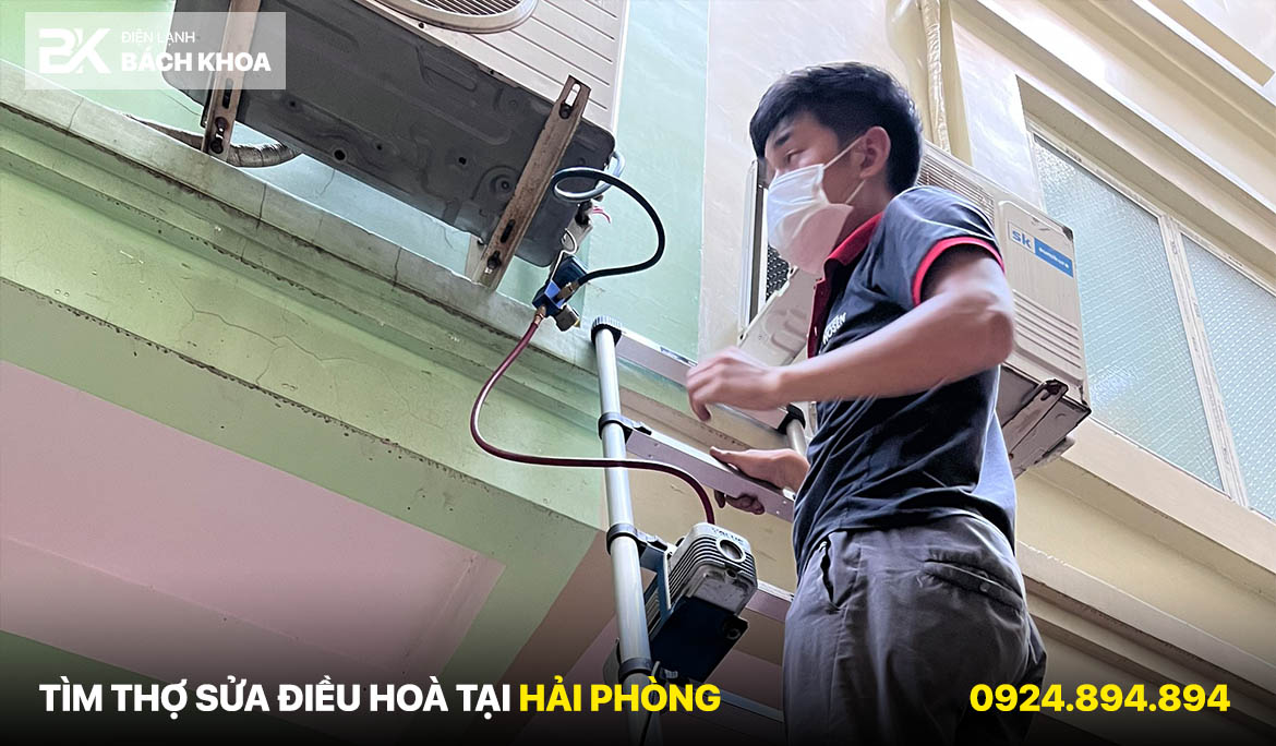 tìm thợ sửa điều hoà tại Hải Phòng