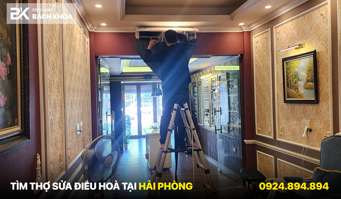 tìm thợ sửa điều hoà tại Hải Phòng 05