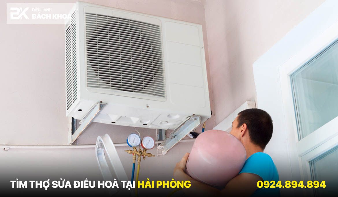 tìm thợ sửa điều hoà tại Hải Phòng