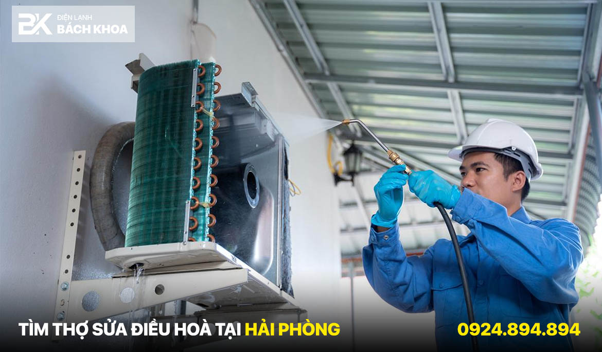 tìm thợ sửa điều hoà tại Hải Phòng