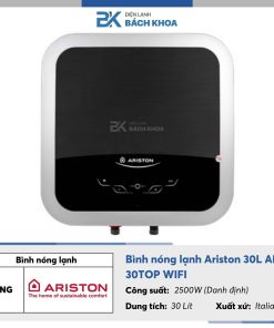 Binh nong lanh Ariston 30L AN2 30TOP WIFI