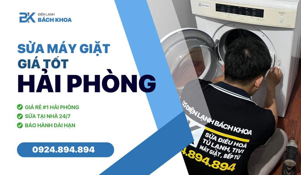 Sua may giat tai Hai Phong