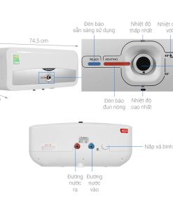 Bình nóng lạnh Ariston 30 lít 2500W SL2 30 RS 2.5 FE