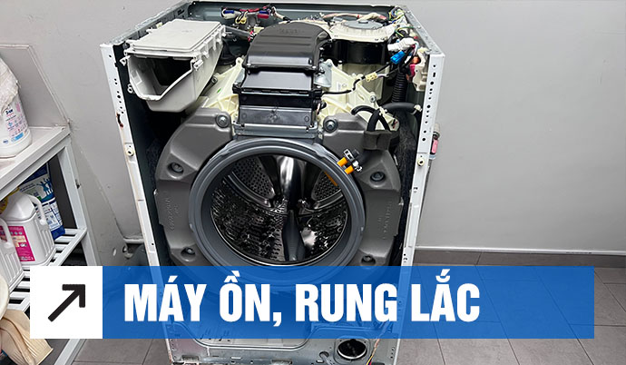 sua may giat on rung lac