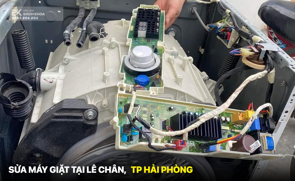 Sửa máy giặt tại quận Lê chân