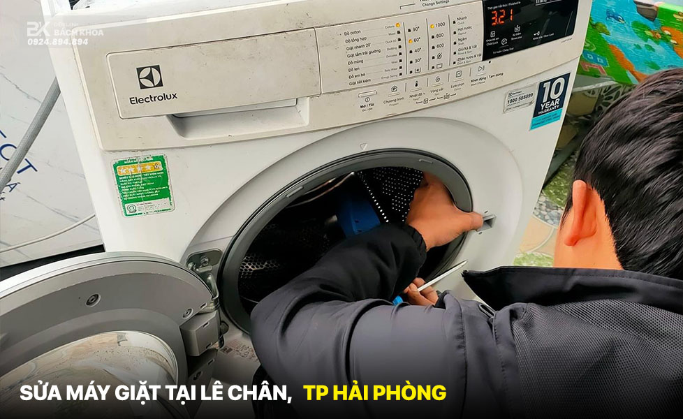 Sửa máy giặt tại quận Lê chân