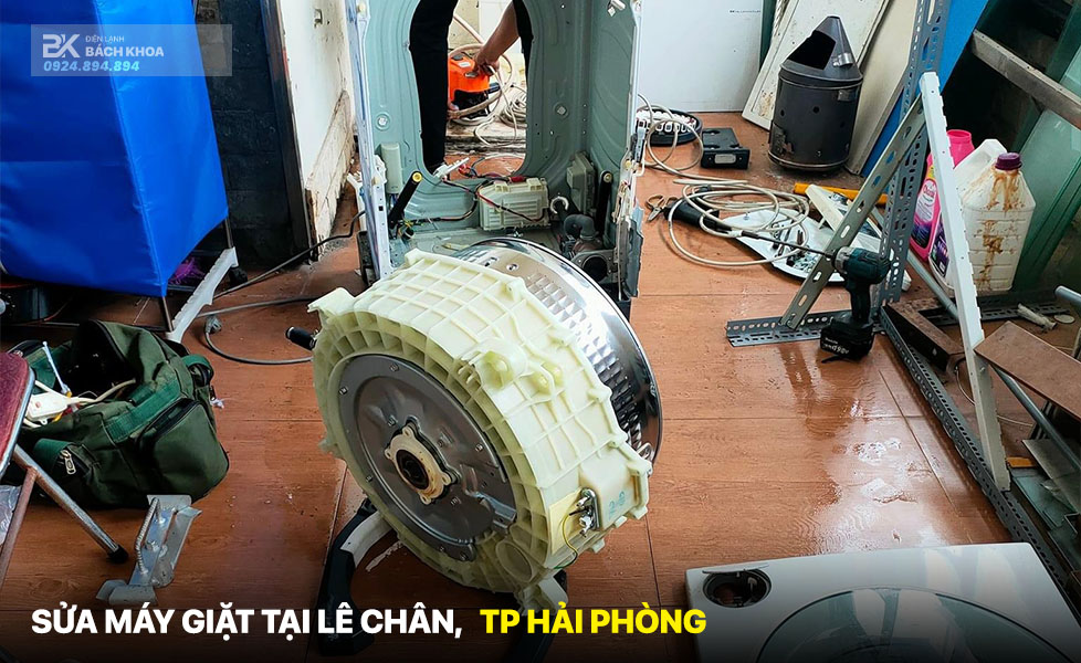Sửa máy giặt tại quận Lê chân