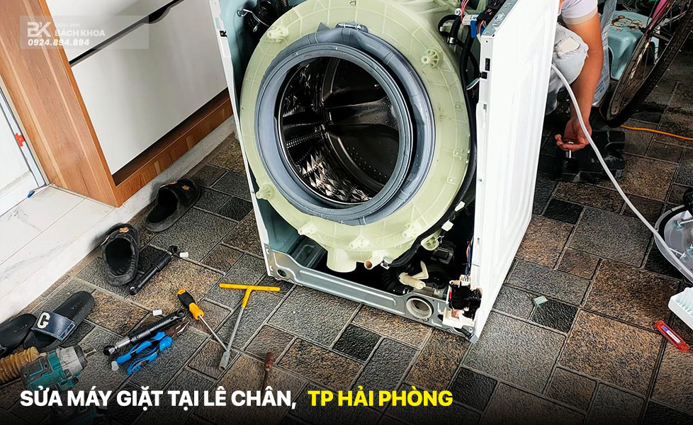 Sửa máy giặt tại quận Lê chân