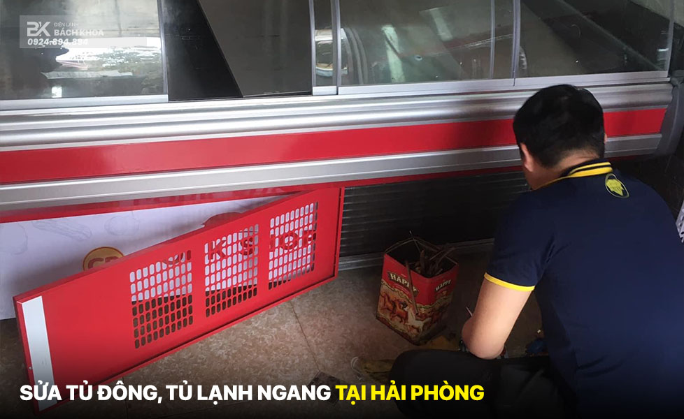 sửa mõi lỗi của tủ đông, tủ làm mát tại hải phòng