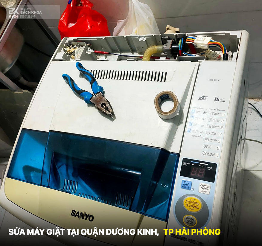 Sửa máy giặt tại dương kinh, hải phòng
