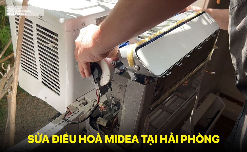 sửa điều hoà midea tại hải phòng 02