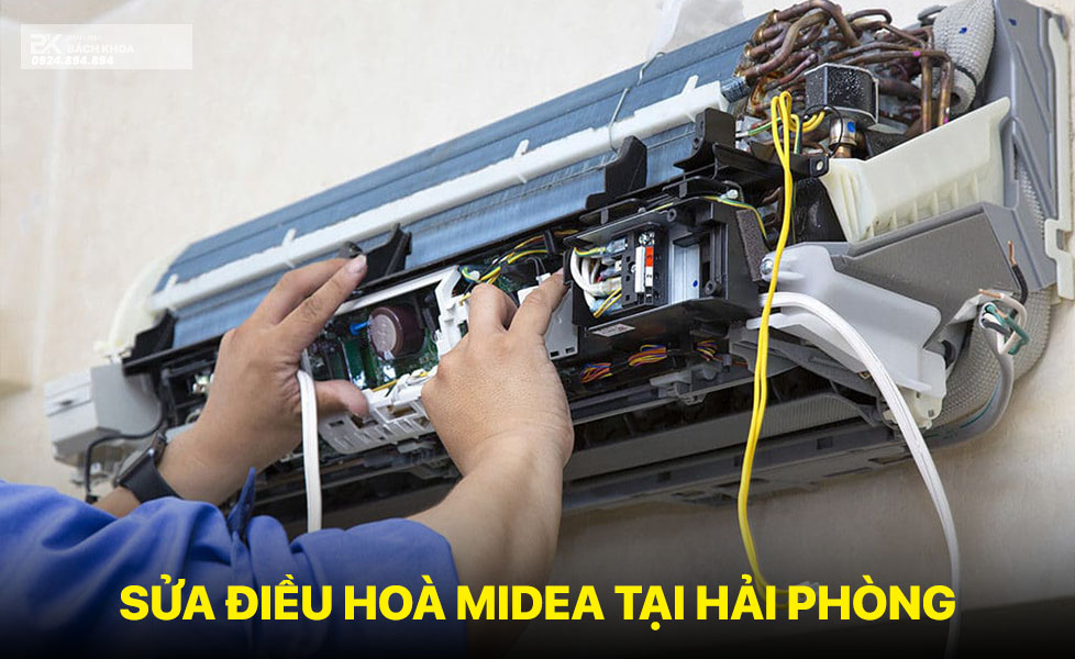 sửa điều hoà midea tại hải phòng 03