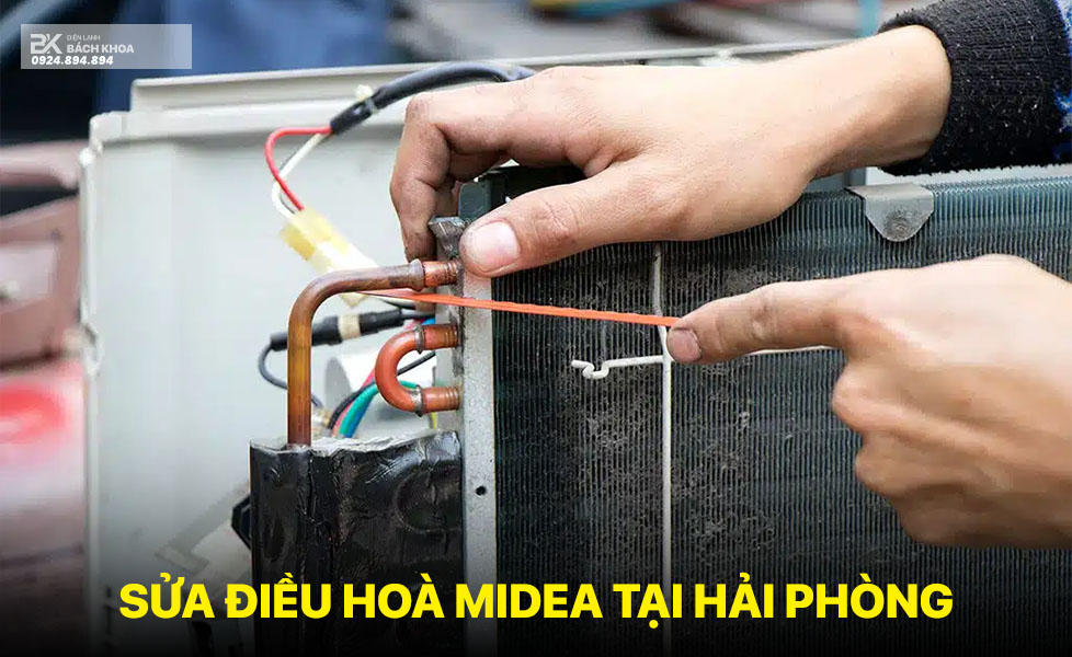 sửa điều hoà midea tại hải phòng 04