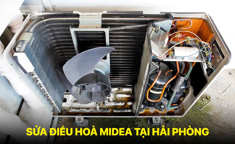 sửa điều hoà midea tại hải phòng 05