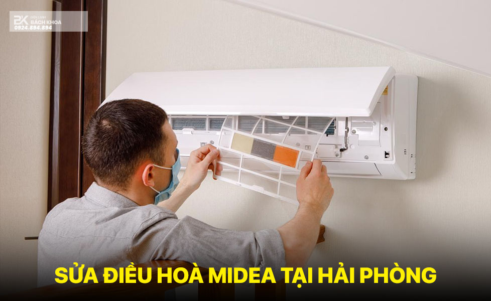 sửa điều hoà midea tại hải phòng 08