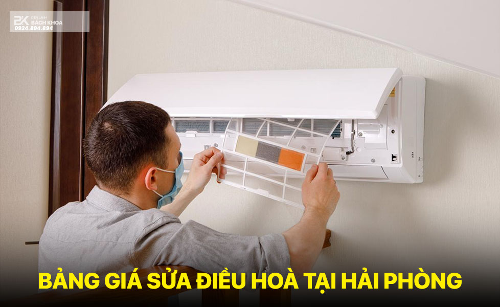 bảng giá sửa điều hoà tại hải phòng 15