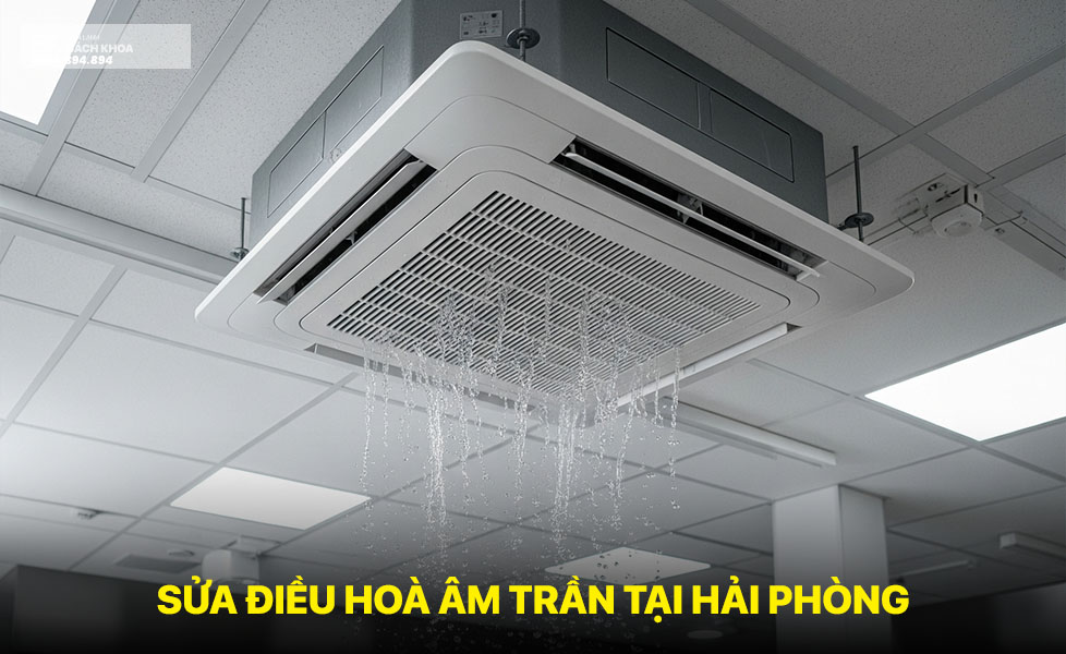 sửa điều hoà âm trần tại hải phòng 08