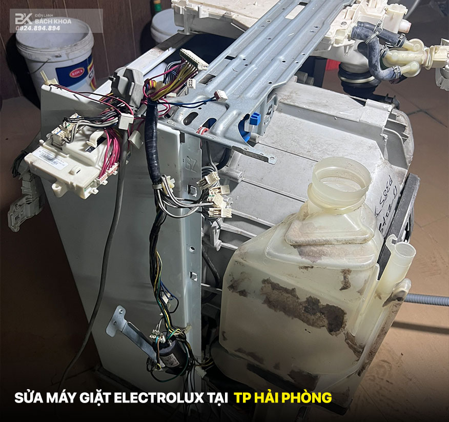 Sửa máy giặt electrolux rung lắc mạnh Sửa máy giặt electrolux rung lắc mạnh