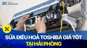 sửa điều hoà toshi ba tại hải phòng