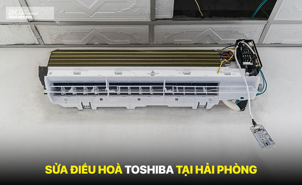 sửa điều hoà toshiba không mát
