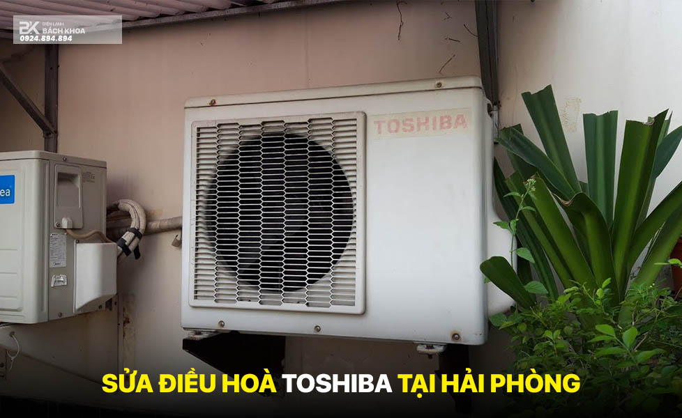 sửa điều hoà toshiba làm mát chậm