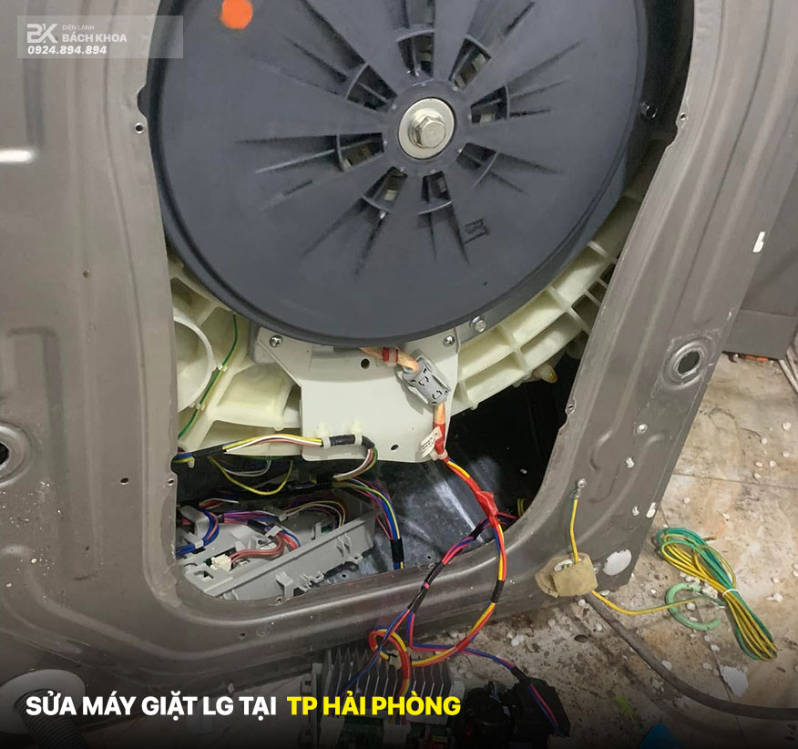 sửa máy giặt LG tại Hải Phòng 01