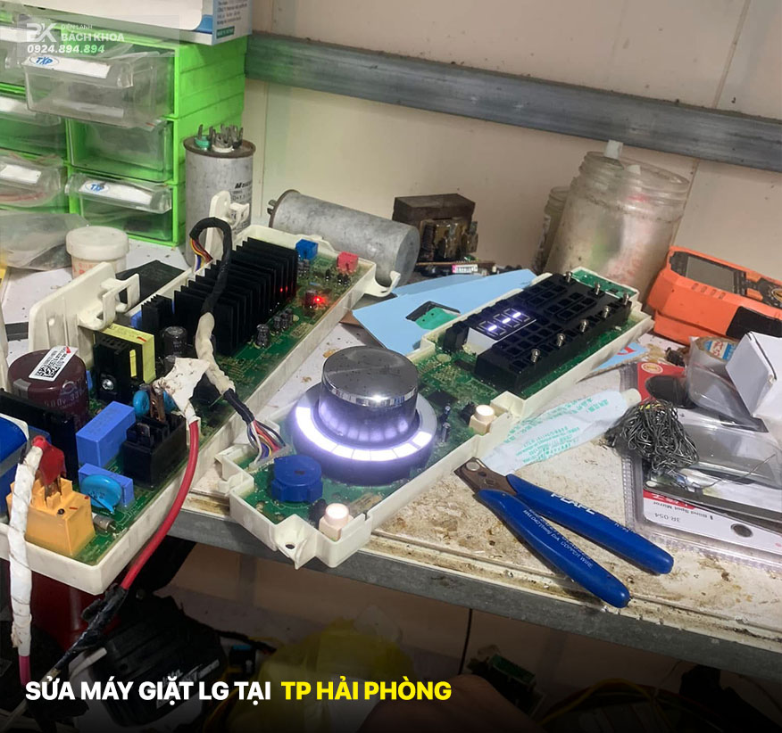 sửa máy giặt LG tại Hải Phòng 02