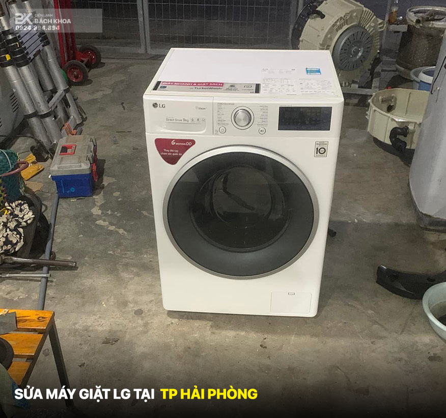 sửa máy giặt LG tại Hải Phòng 04