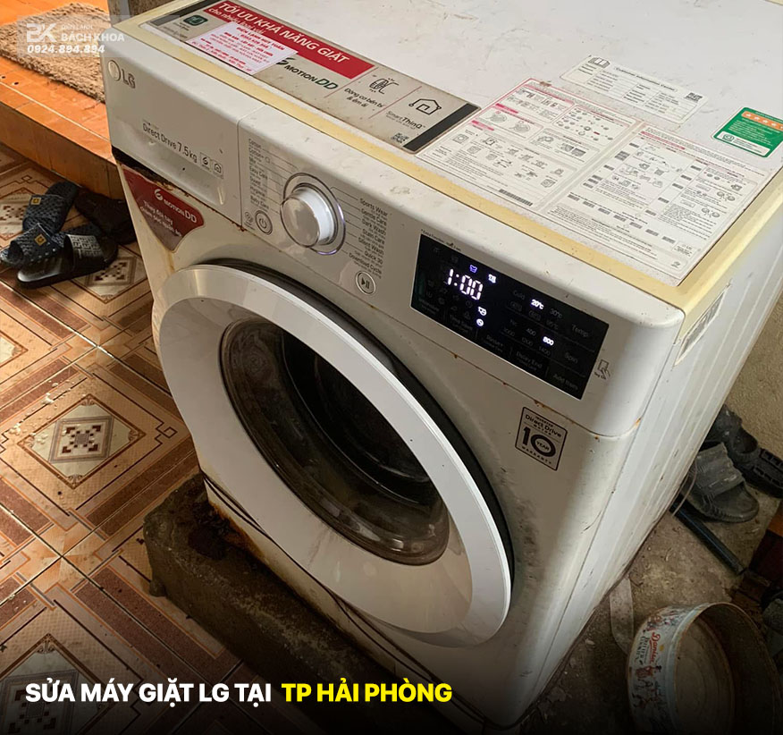 sửa máy giặt LG tại Hải Phòng 05