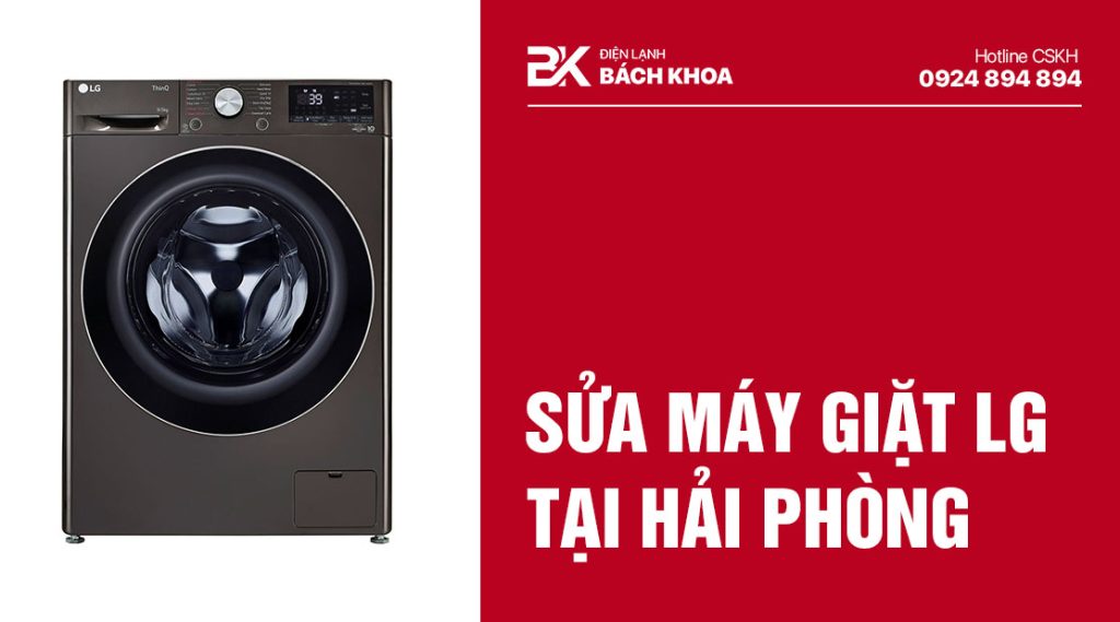 sửa máy giặt LG tại Hải Phòng