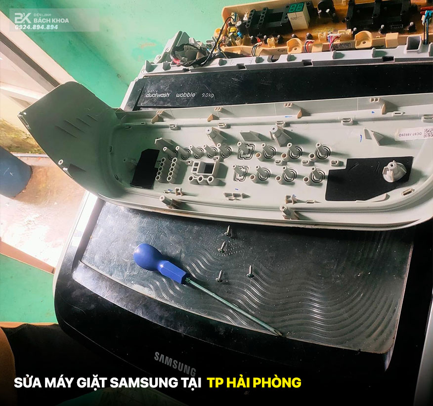 sửa máy giặt samsung loạn phím