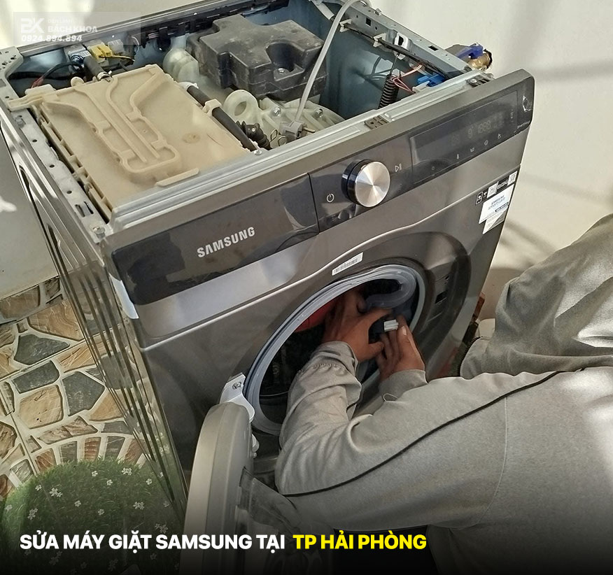 sửa máy giặt samsung rò rỉ nước