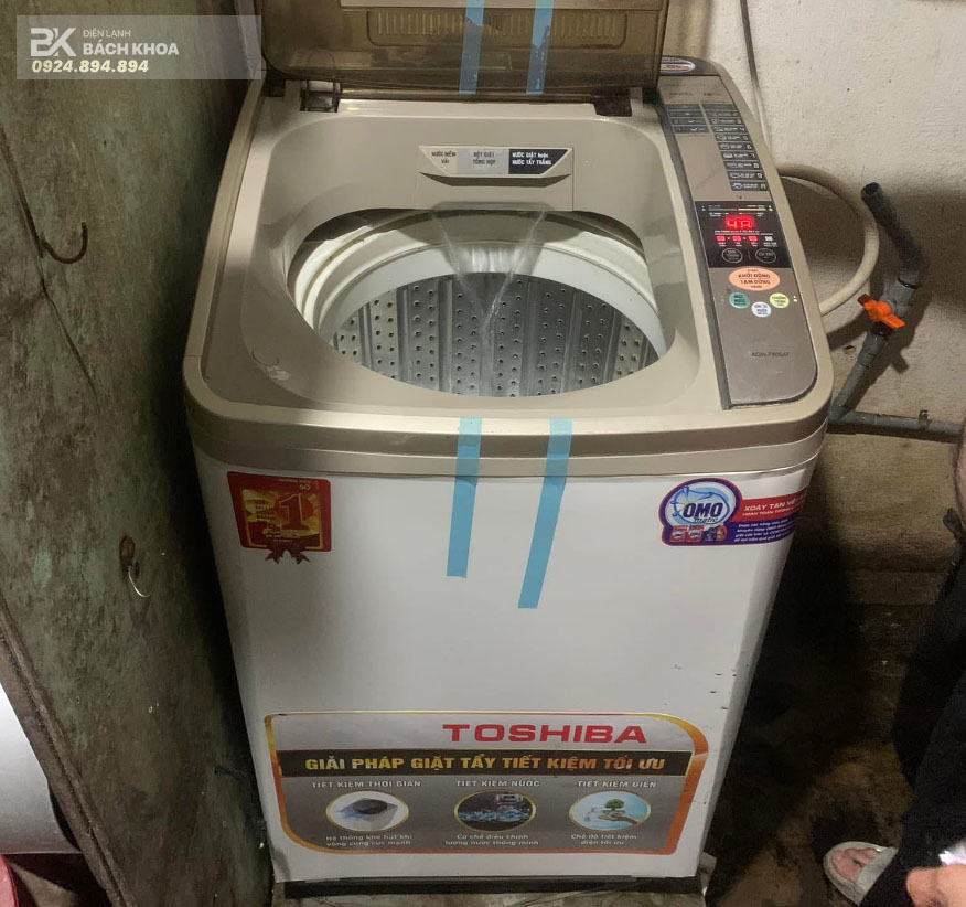 sửa máy giặt toshiba không vắt