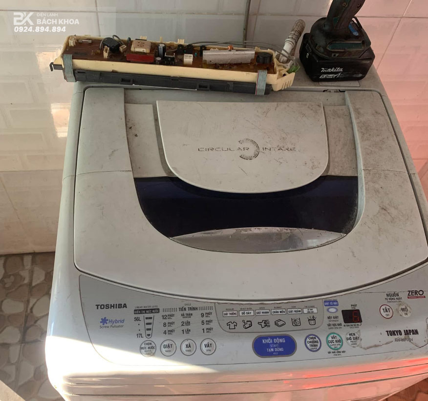 sửa máy giặt toshiba tại hải phòng 1